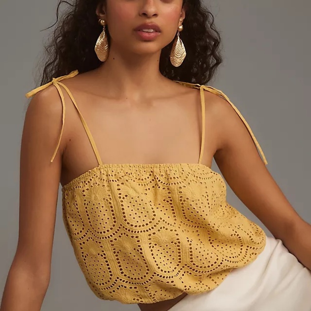 Greylin Eyelet Lace Camisole